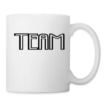 Team - Tasse - Weiß - Rechts