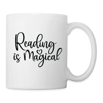 Reading Is Magical - Tasse - Weiß - Rechts
