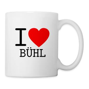 Deutschland I love Buehl Baden-Württemberg - Tasse - Weiß - Rechts