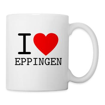 Deutschland I love Eppingen Baden-Württemberg - Tasse - Weiß - Rechts