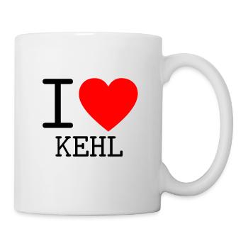 Deutschland I love Kehl Baden-Württemberg - Tasse - Weiß - Rechts