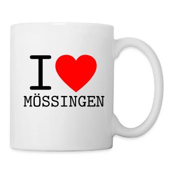 Deutschland I love Mössingen Baden-Württemberg - Tasse - Weiß - Rechts