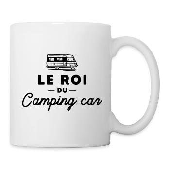 Le Roi du Camping-car Tshirt - Mug blanc - blanc - Droite