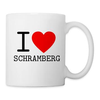 Deutschland I love Schramberg Baden-Württemberg - Tasse - Weiß - Rechts
