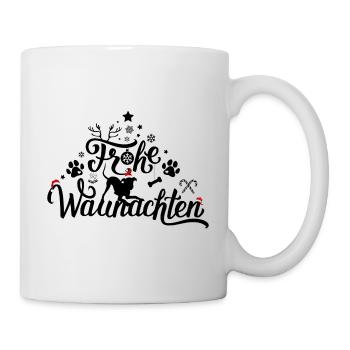 Frohe Waunachten - Tasse - Weiß - Rechts