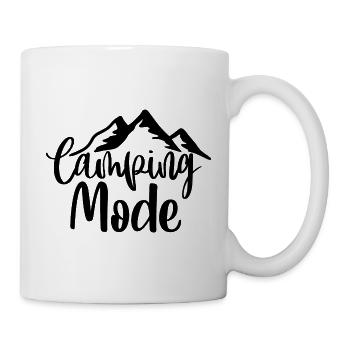 Mode Camping - Mug blanc - blanc - Droite