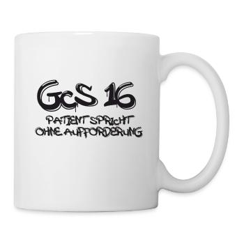 GCS 16 Graffiti - Tasse - Weiß - Rechts