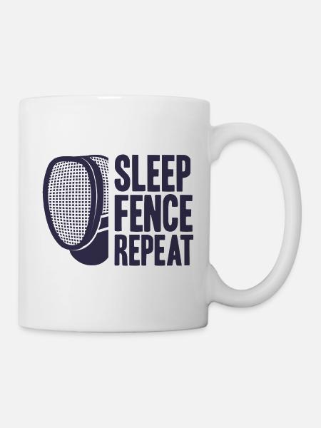 Escrime Escrime épée escrime - Mug blanc - blanc