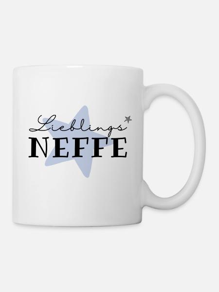 Lieblingsneffe/ bester Neffe / Geburt - Tasse - Weiß