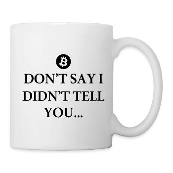 Crypto Bitcoin Trading - Mug blanc - blanc - Droite