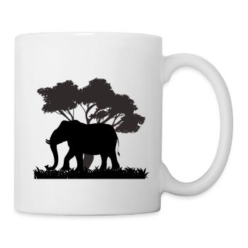 Safari Zoo Animals Wildlife - Mug - white - Right
