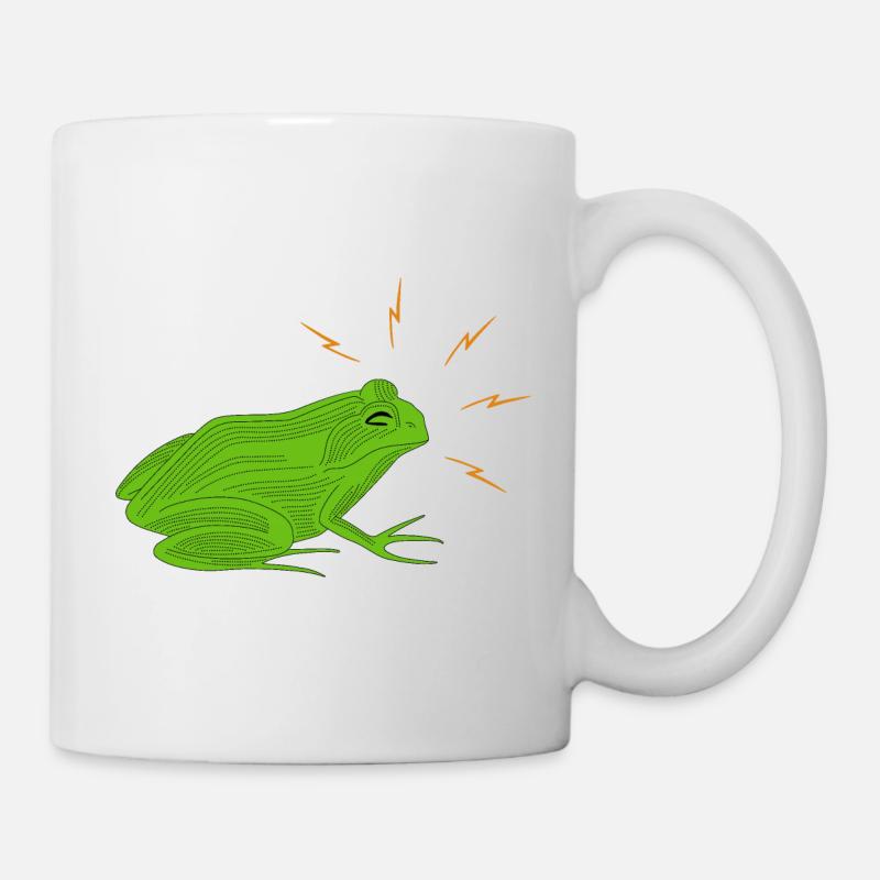 Grenouille - Mug blanc - blanc