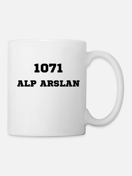 ALP ARSALN - Tasse - Weiß
