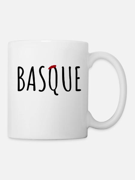 BASQUE Beret Rouge - Mug blanc - blanc