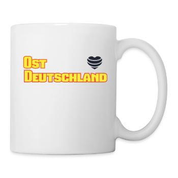 Ostdeutschland - Tasse - Weiß - Rechts