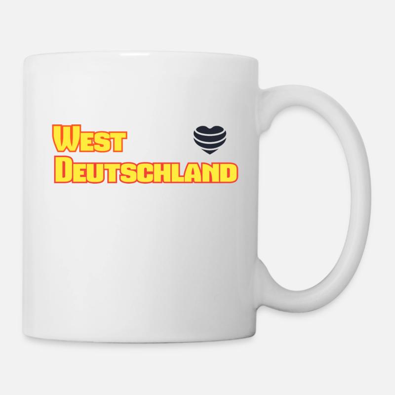 Westdeutschland - Tasse - Weiß