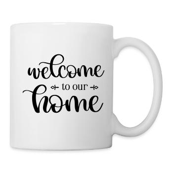 WelcomeToOurHome - Mug blanc - blanc - Droite