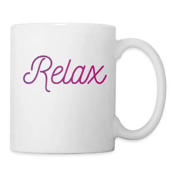 Relax - Mug blanc - blanc - Droite