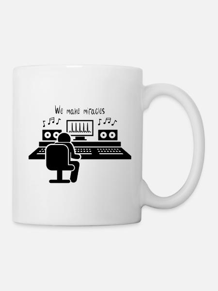 Nous faisons des miracles. - Mug blanc - blanc