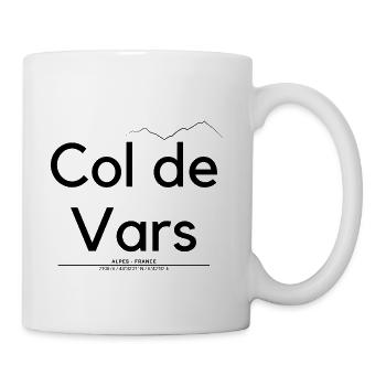 Col de Vars - Blanc - Souvenir - Mug blanc - blanc - Droite