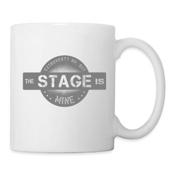 extroverted center - Mug - white - Right