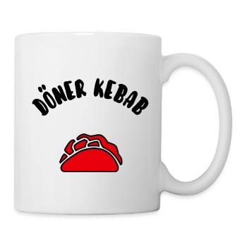 Doner kebab - Mug blanc - blanc - Droite