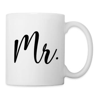 Mr. Matching Paar Verlobung Hochzeit Flitterwochen - Tasse - Weiß - Rechts