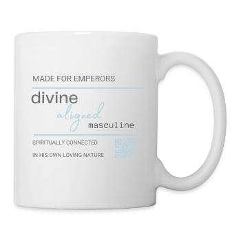 Divine aligned masculine - Tasse - Weiß - Rechts