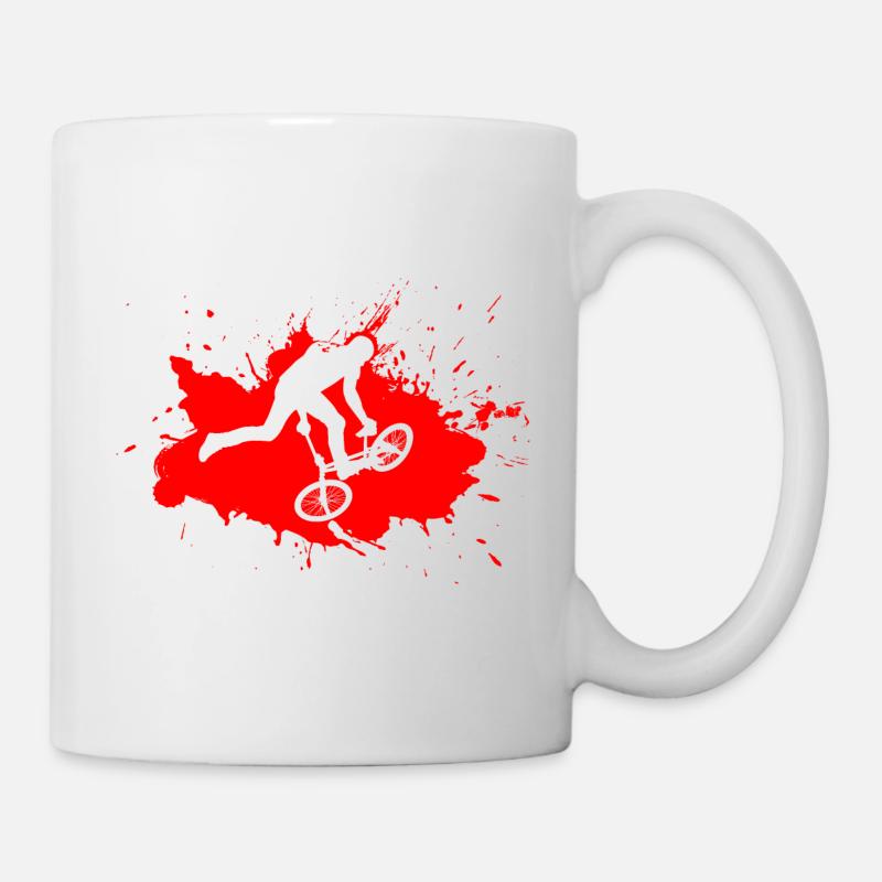 Bikedancer Rouge - Mug blanc - blanc
