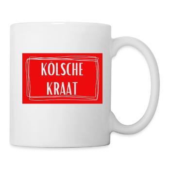 Kölsche Kraat - Köln Kölsch Kölle Rheinland - Tasse - Weiß - Rechts