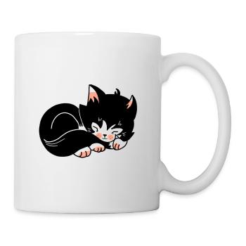 Chat - Mug blanc - blanc - Droite