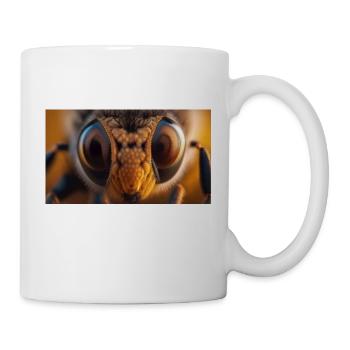 Bee eyes generative, AI - Mug - white - Right