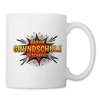 Grundschul Abgänger 2023 Grundschule Abschied - Tasse - Weiß - Rechts