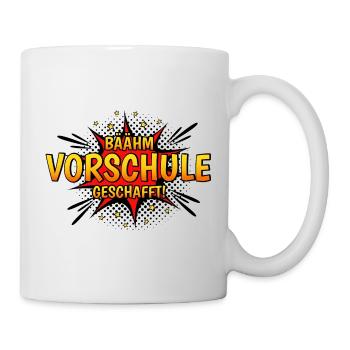 Vorschulkind Verabschieden Kindergarten Vorschule - Tasse - Weiß - Rechts