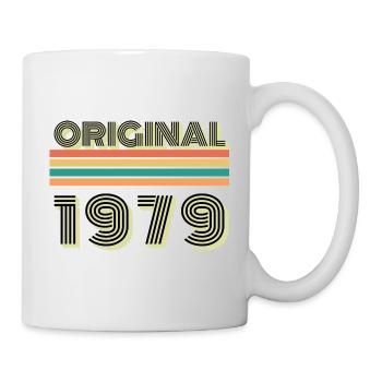 Original 1979 Jahrgang Vintage Retro - Mug blanc - blanc - Droite