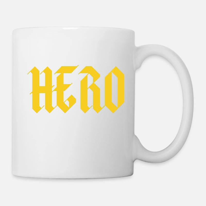 Hero - Tasse - Weiß