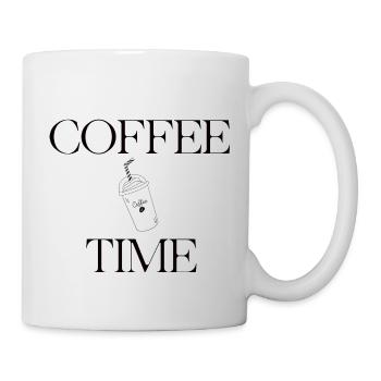 COFFEE TIME - Tasse - Weiß - Rechts