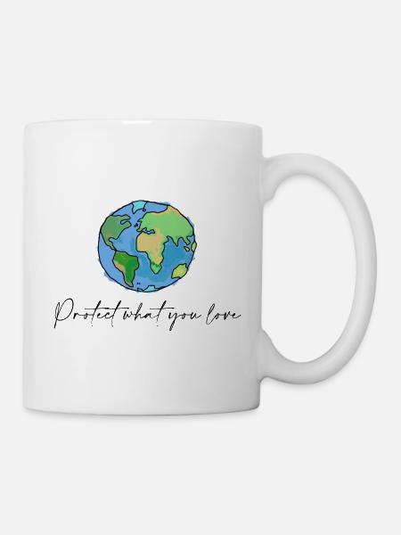 Planète - Mug blanc - blanc