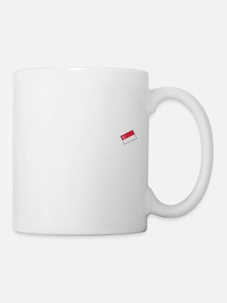 Singapore - Tasse - Weiß
