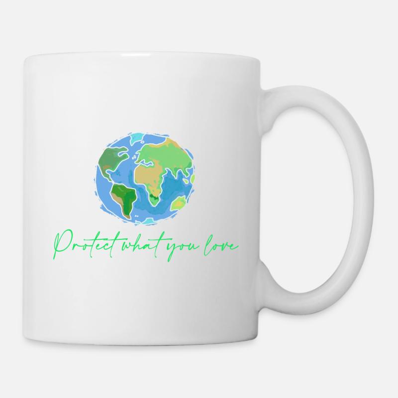 Planète - Mug blanc - blanc
