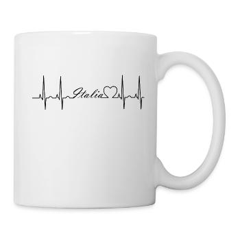 Italia - Tasse - Weiß - Rechts
