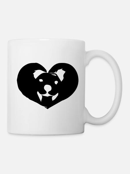 Hund Dog - Tasse - Weiß