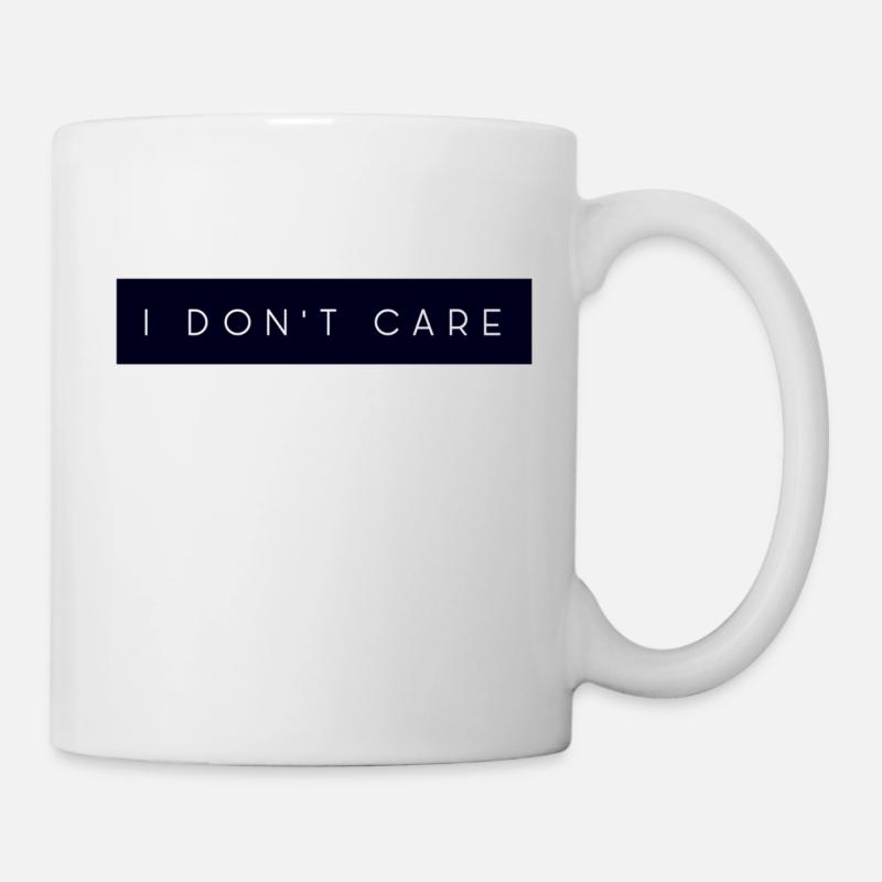 I Don't Care - Mug - white