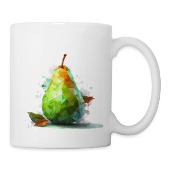 Poly Poire - Mug blanc - blanc - Droite