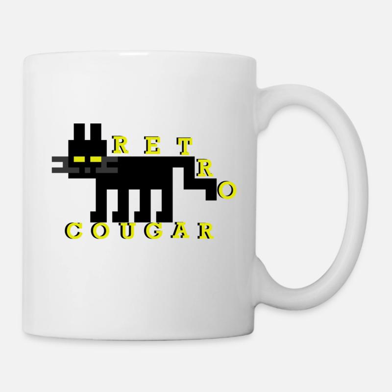 Retrocougar - Mug - white