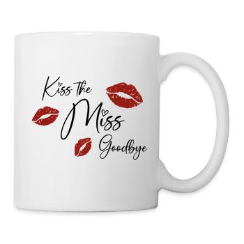 Embrassez la Miss au revoir - Mug blanc - blanc - Droite
