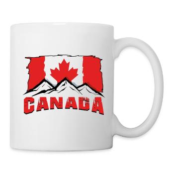 Canada flag - Mug - white - Right