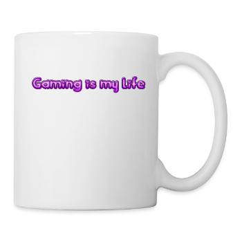 Gaming is my Life - Tasse - Weiß - Rechts