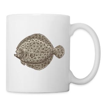 Meerestiere - Tasse - Weiß - Rechts