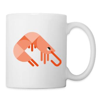 Meerestiere - Tasse - Weiß - Rechts